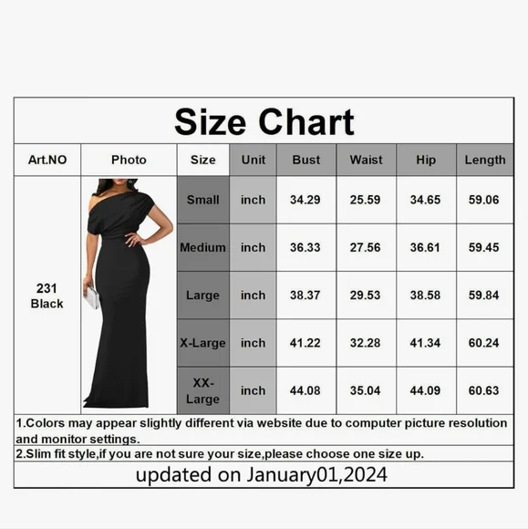 Formal Evening Dress for Women size XXL - Picture 5 of 5